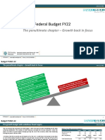 Budget FY22 - The Penultimate Chapter – Growth Back in Focus