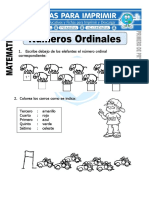 Numeros Ordinales