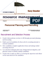 Personnel Planning and Recruiting