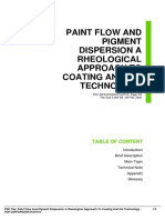 Paint Flow and Pigment Dispersion A Rheological Approach To Coating and Ink Technology