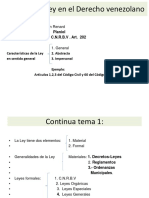 Tema 1 La Ley Esquema