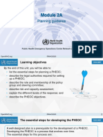 Module 2A: Planning Guidance