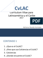 Presentacin CvLAC 03 2017Vf