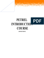 Petrel Introduction Course