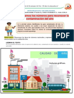 Reconociendo la contaminación del aire mediante números