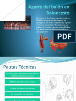 Agarre Del Balón en Baloncesto