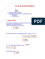 10 - Registro de Potenciales Biológicos - Apuntes de Física de Enfermería