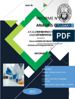 Informe I - Analisis Quimico Instrumental