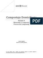 Compostaje en casa: materiales y proceso