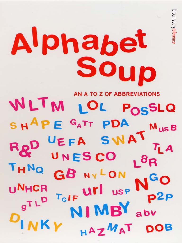 Alphabet Soup An A To Z of Abbreviations (2004) PDF Acronym Adrenocorticotropic Hormone