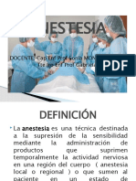 Anestesia