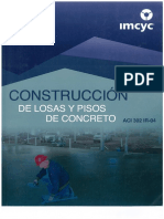 CONSTRUCCION DE LOSAS Y PISOS DE CONCRETO