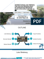 Monitoring Kualitas Perairan Darat Sub DAS Martapura Menggunakan Citra Sentinel-2A