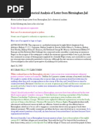 Download Color Coded Rhetorical Analysis of Letter from Birmingham Jail by Wingchiu-Henry Ho SN51167842 doc pdf