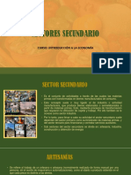 Sector Secundario