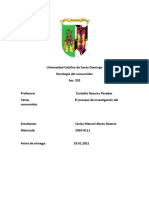 Proceso de Investigacion Del Consumidor