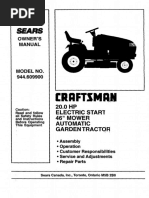 20HP Riding Mower