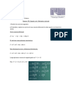 Matematica Aplicada 20% Segundo Corte