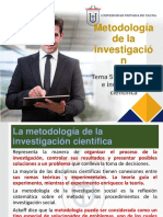 Tema 5 (01!6!20) Metodologia de La Investigacion