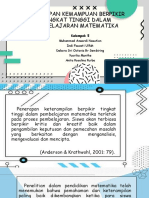 Penerapan Kemampuan Berpikir Tingkat Tinggi Dalam Pembelajaran Matematika