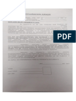 DECLARACION JURADA COVID