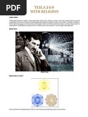 TESLA 3 6 9 WITH RELIGION