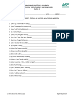 Universidad Politécnica Del Centro Hw3. Present Perfect Vs Past Simple Exercises English III