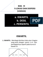 Optimized Kwartil dan Desil