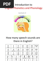 Phonetics 2 - Vowels