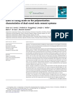 Effect of curing mode on the polymerization