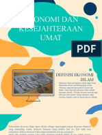 Ekonomi Dan Kesejahteraan Ummat