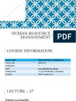 Human Resource Management Notes