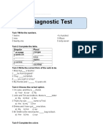 Diagnostic Test: Task 1write The Numbers