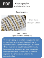 Cryptography An Introduction Continued : Shon Harris Cissp, 5 Edition