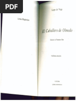 Lope de Vega El Caballero de Olmedo | PDF