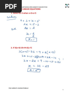 Unit-2 Linear Equations