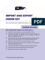 Import and Export Under GST