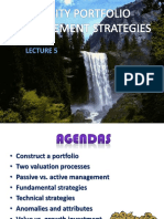 Portfolio - Lecture 5 - Equity Portfolio Management Strategies - 2020 - 2021