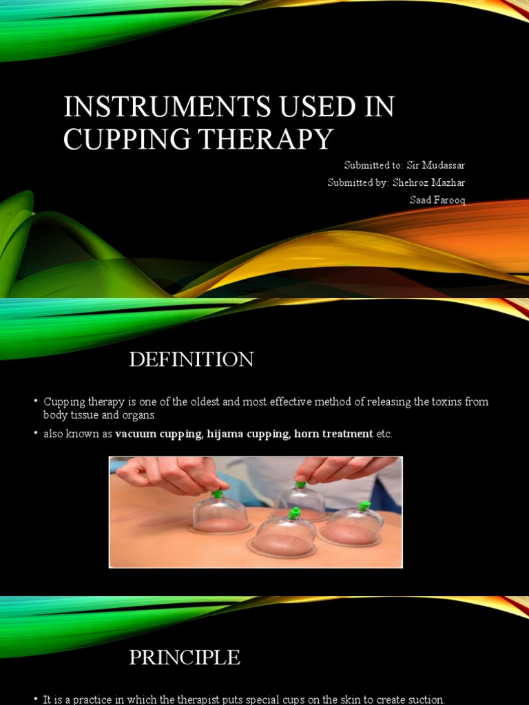 Instruments Used in Cupping Therapy | PDF | Diseases And Disorders ...