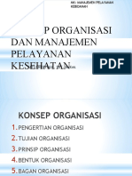 Konsep Organisasi