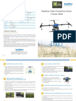 Topxgun Plant Protection Drone F Series 2020: General Parameter