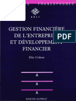 Livre Gestion Financière de l'Enreprise Et Développement Financier