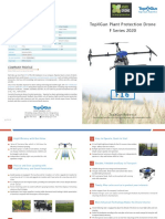 Topxgun Plant Protection Drone F Series 2020: General Parameter