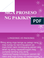 Mga Proseso NG Pakikinig