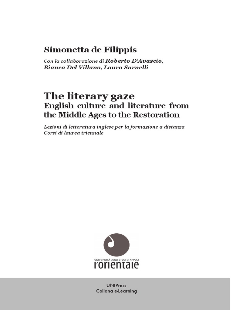 English Literature from Middle Ages to Restoration | PDF | William  Shakespeare | Poetry, image size:768x1024