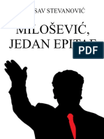 Milošević, Jedan Epitaf - Vidosav Stevanović