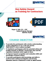 Construction Safety Hazard Awareness Training For Contractors