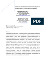 Medição da Atitude Empreendedora em Pequenas Empresas