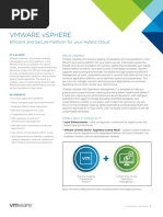 Vmware Vsphere 67 Datasheet