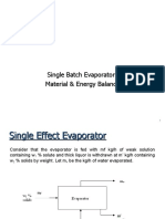 42-Single Effect Evaporator-21-May-2021Material I 21-May-2021 Single Effect Evaporator